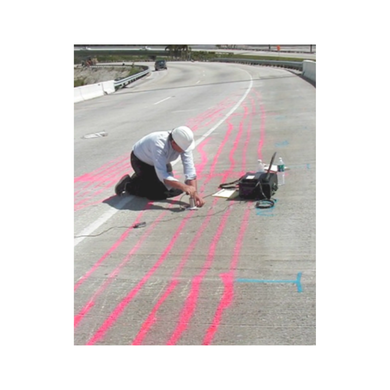 Thiết bị kiểm tra nứt sâu bê tông